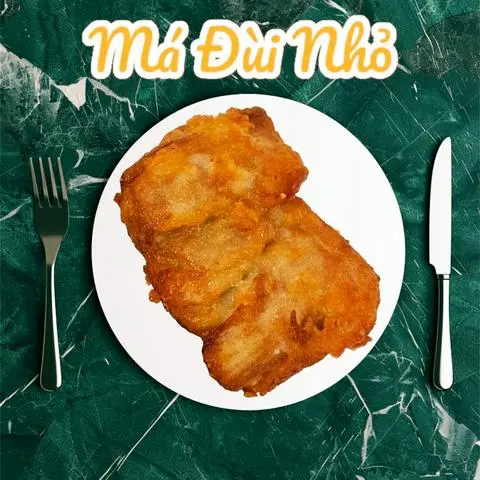 Hình ảnh Má Đùi Nhỏ Gà Rán Chiên Giòn - 1 cái