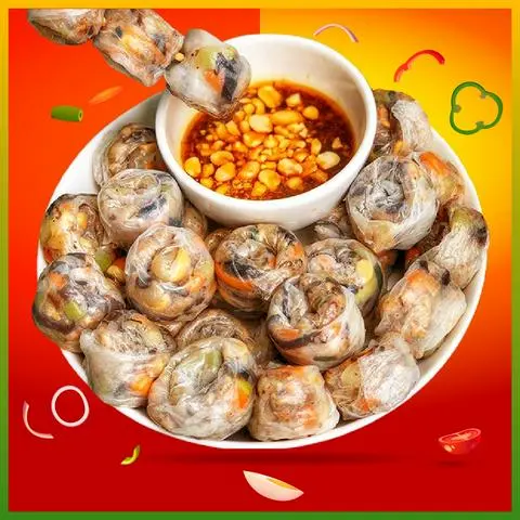 Hình ảnh Bánh tráng lụi sốt mắm me (10 Viên)
