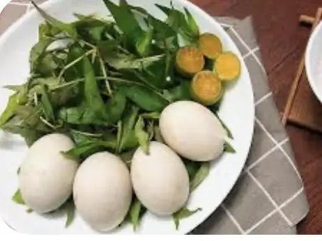 Hình ảnh Hột vịt lộn luộc