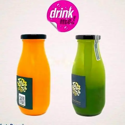Hình ảnh Táo - cà rốt và rau bina - thơm