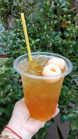 Hình ảnh Trà trái vải ( ly lớn ) 