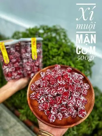 Hình ảnh Xí Muội Mận Cơm 500g