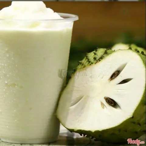 Hình ảnh sinh tố mãng cầu