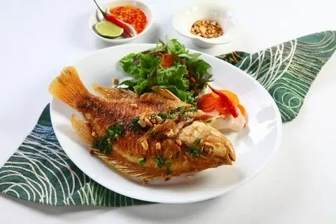 Hình ảnh Cơm cá chiên