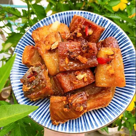 Hình ảnh khô cá dứa chiên (1 con)