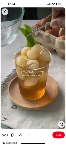 Hình ảnh Nước Long Nhãn Đường Phèn