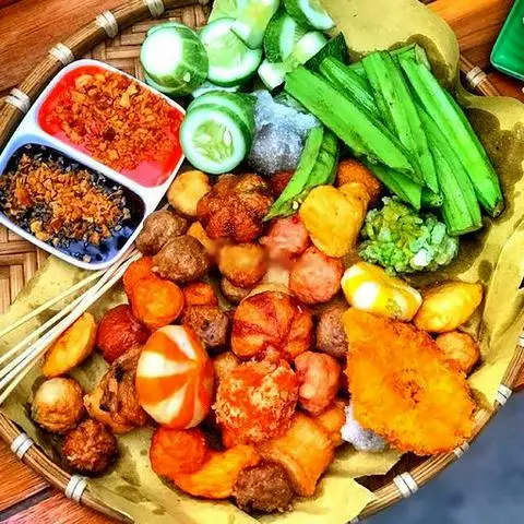 Hình ảnh Combo xiên tứ quý + kèm nước