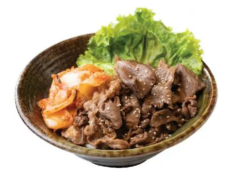 Hình ảnh Stir fry beef Kimchi don- Cơm bò xào & kimchi