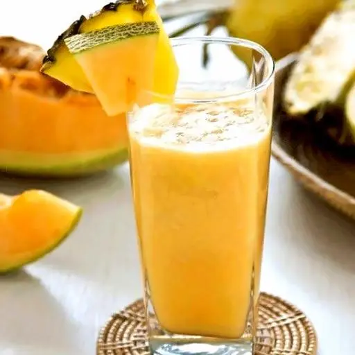 Hình ảnh Nước ép dưa lưới sữa