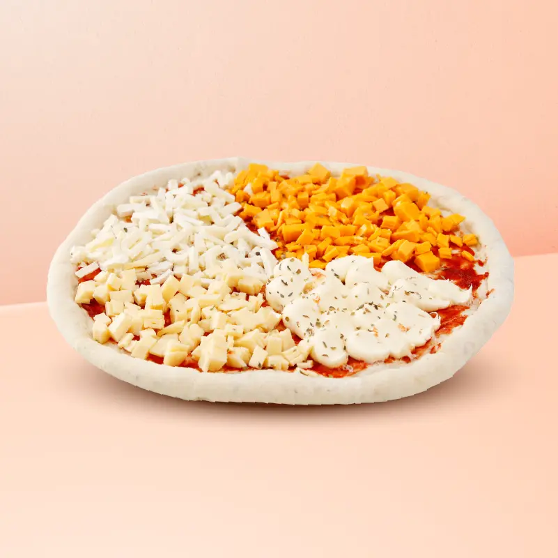 Hình ảnh Pizza 4Cheese - Bánh Pizza 4 Loại Phô Mai