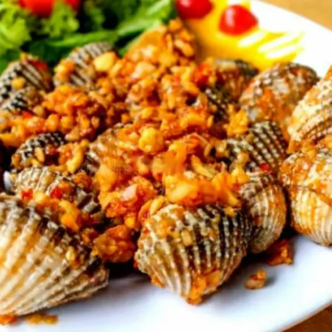 Hình ảnh Sò huyết xào tỏi