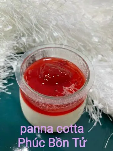 Hình ảnh Panna Cotta Phúc Bồn Tử