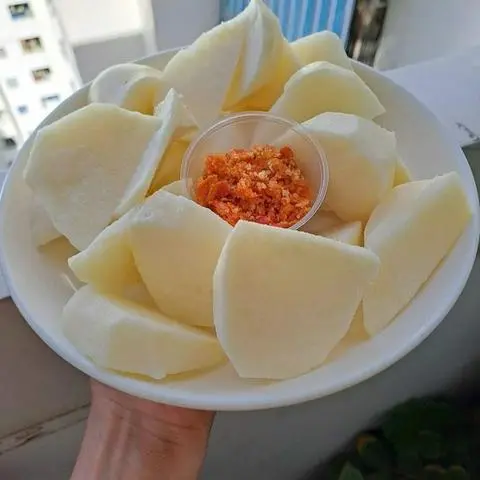 Hình ảnh Củ sắn gọt sẵn Trọng lượng 500 gr