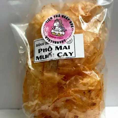 Hình ảnh Bánh Tráng Phô Mai Cay