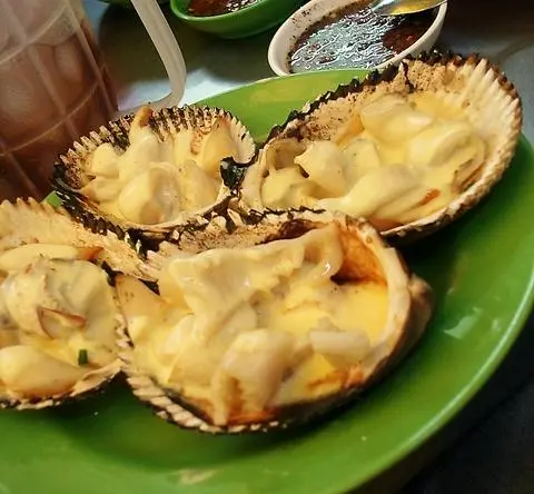 Hình ảnh sò dương bi nướng phô mai