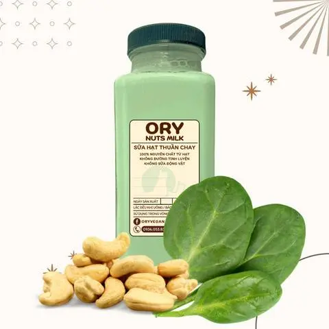 Hình ảnh Hạt điều, Cải Bó Xôi - Ly giấy 250ml