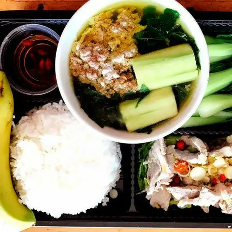 Hình ảnh Combo 3 - cơm thịt xào sả ớt