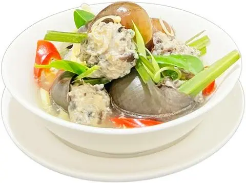 Hình ảnh Ốc nhồi thịt hấp sả