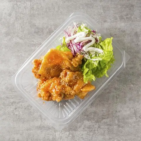 Hình ảnh Phi lê 2 đùi gà giòn sốt teriyaki