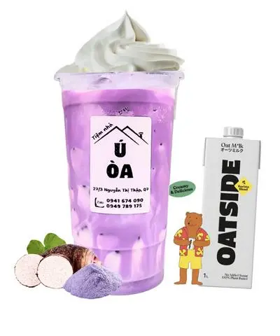 Hình ảnh KHOAI MÔN OATMILK KEM MUỐI