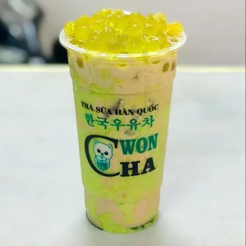Hình ảnh TRÀ SỮA CỐM XANH DẺO ( NEW)