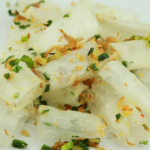 Hình ảnh Bánh Tráng Trộn Mỡ Hành, Sốt Bơ