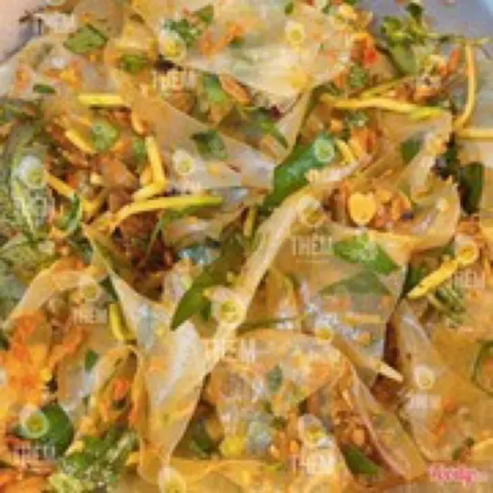 Hình ảnh Bánh Tráng Trộn Truyền Thống