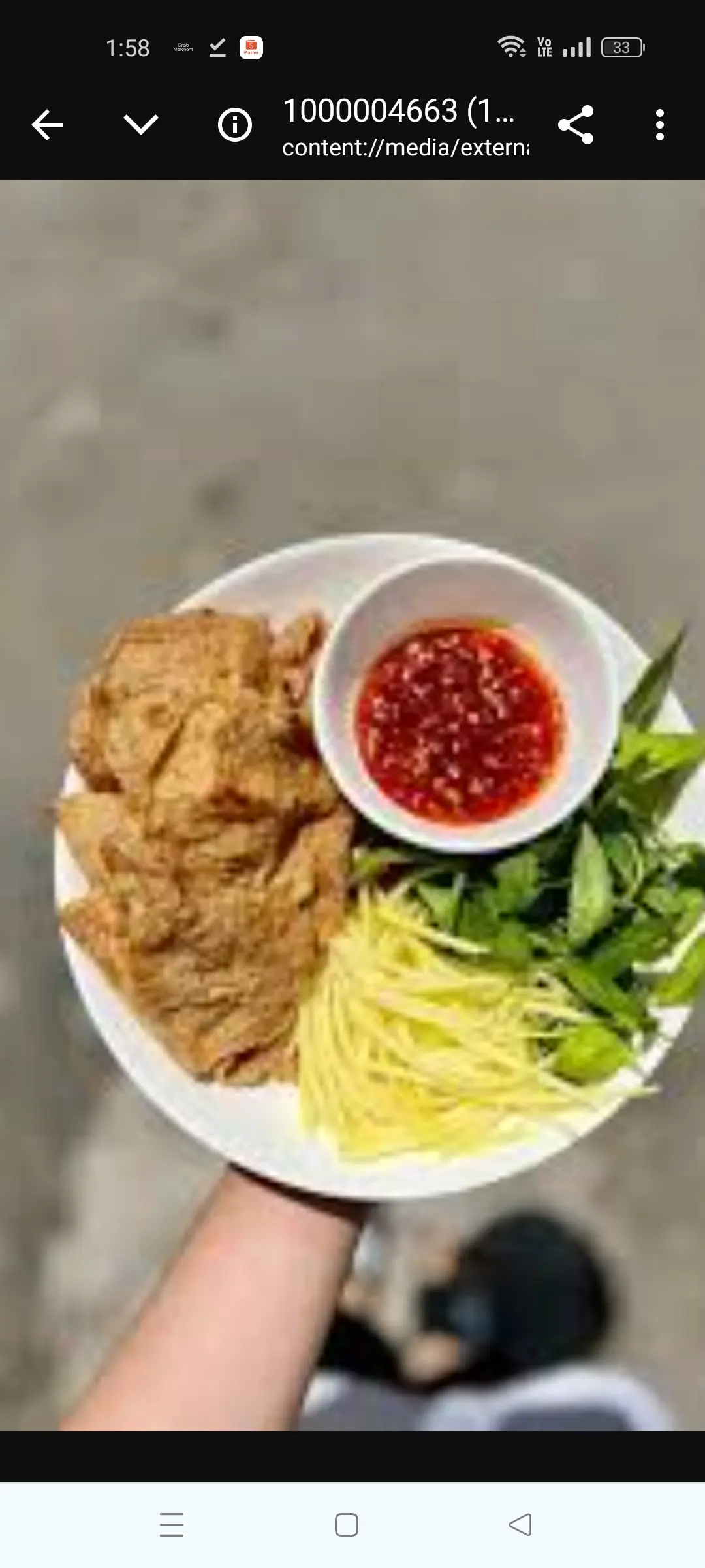 Hình ảnh CHẢ CÁ CUỐN RAU RĂM