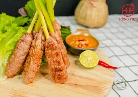 Hình ảnh Nem lụi bọc sả/2cây