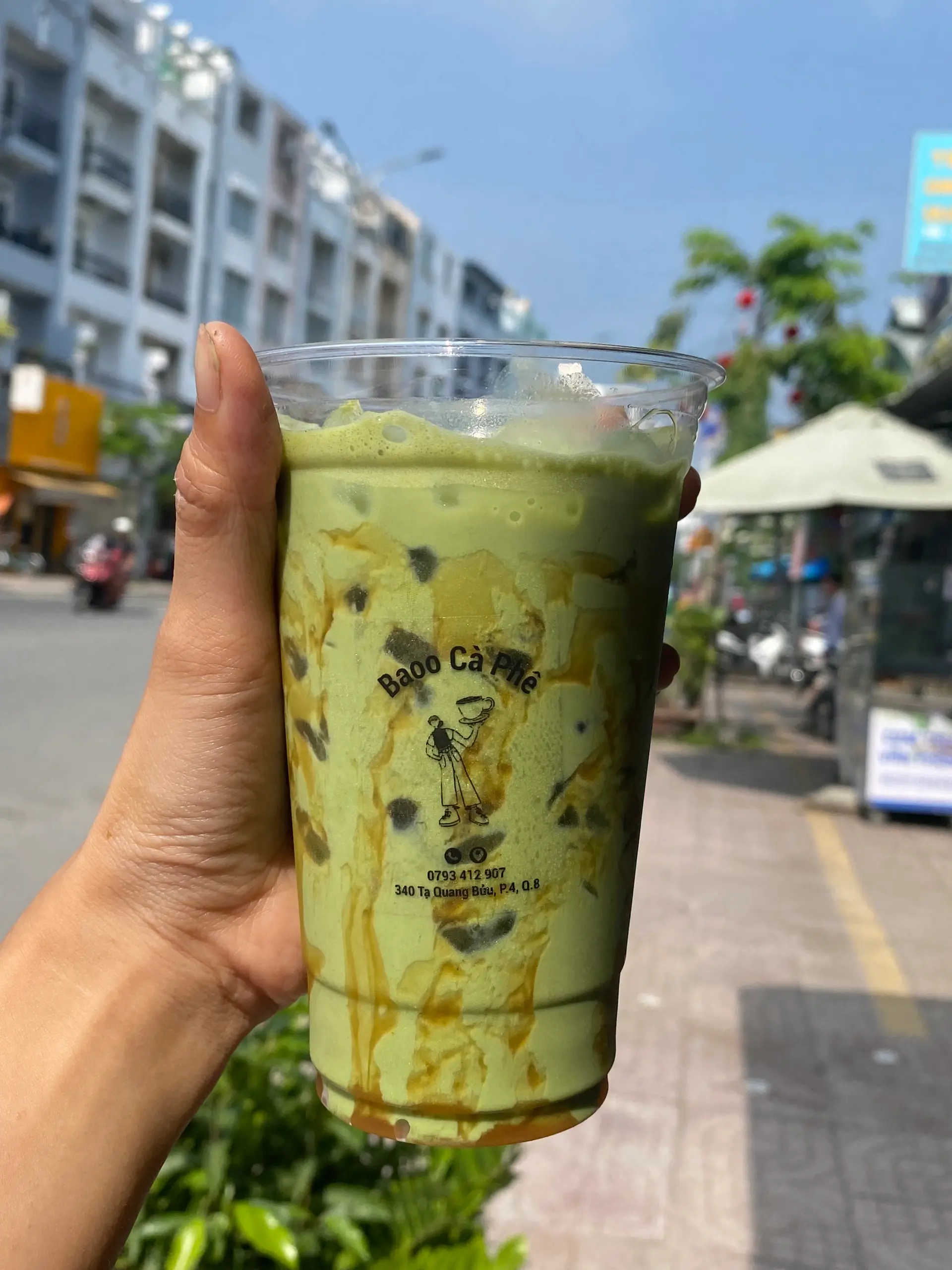 Hình ảnh Matcha caramel (Size M)