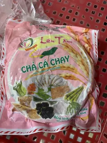 Hình ảnh Chả cá rong biển chay Liên Tâm 500gr