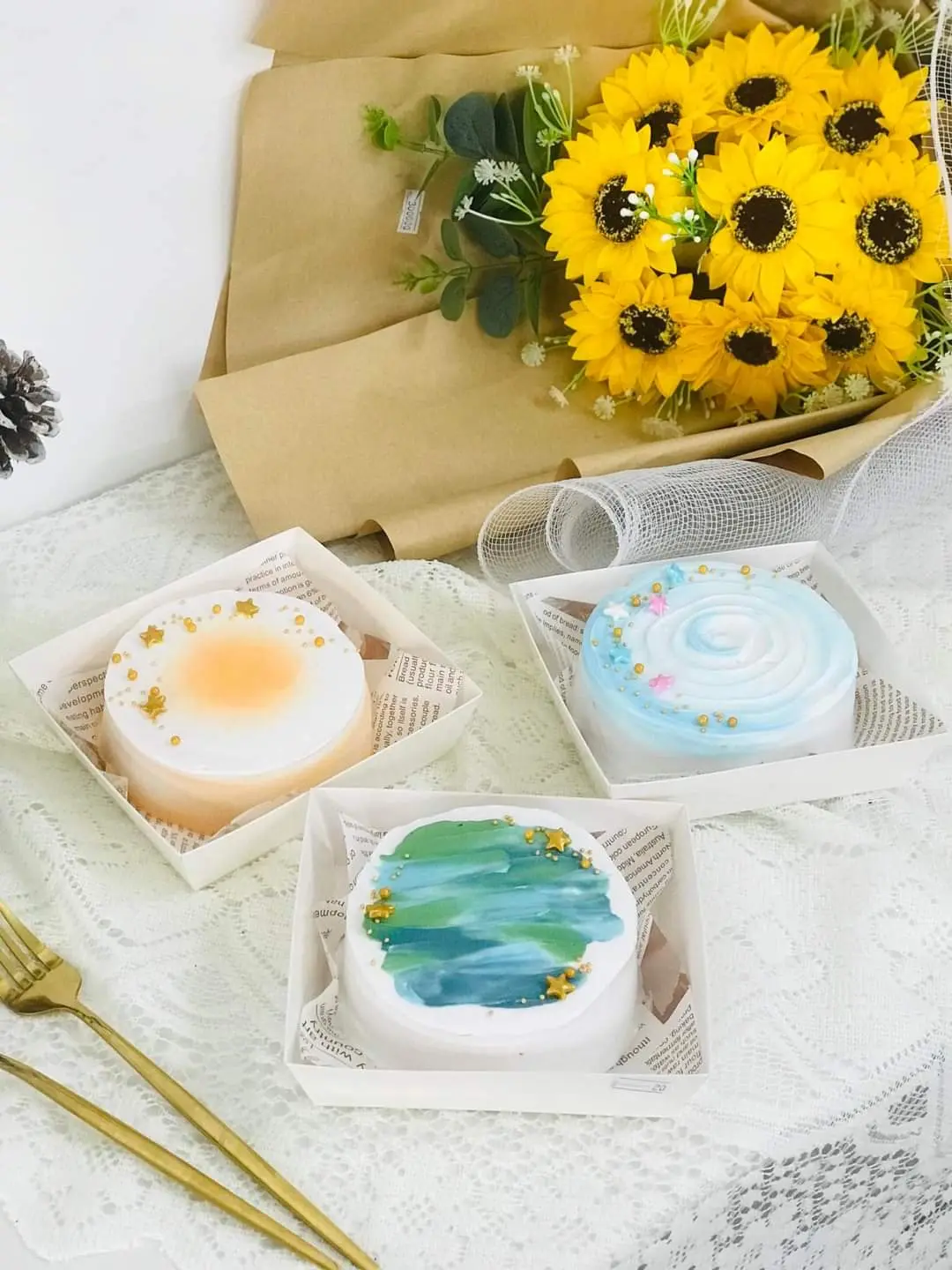 Hình ảnh Bento Cake(ko ghi chữ theo yc)