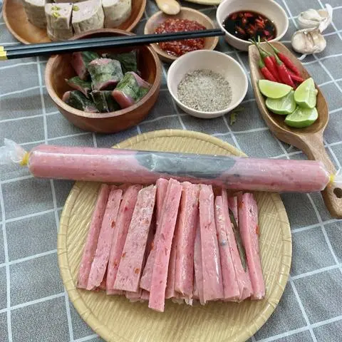 Hình ảnh Nem Chua Cây Dài Bình Định - Cây 200g