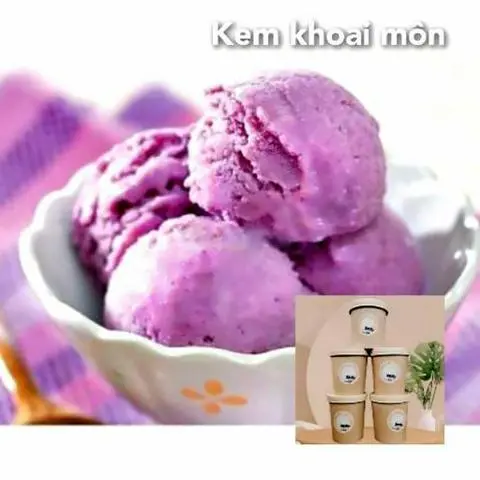 Hình ảnh Kem khoai môn hũ 400g