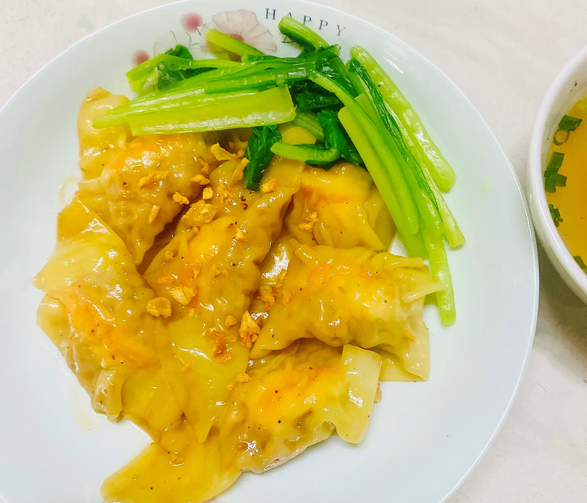 Hình ảnh Sủi cảo sốt dầu hào ( 5 viên)