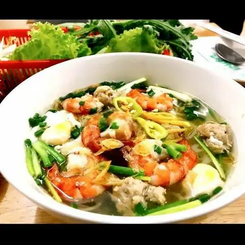 Hình ảnh Hủ Tiếu Tôm + Thịt