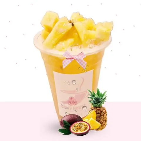 Hình ảnh Trà Thơm Chanh Dây 700ml