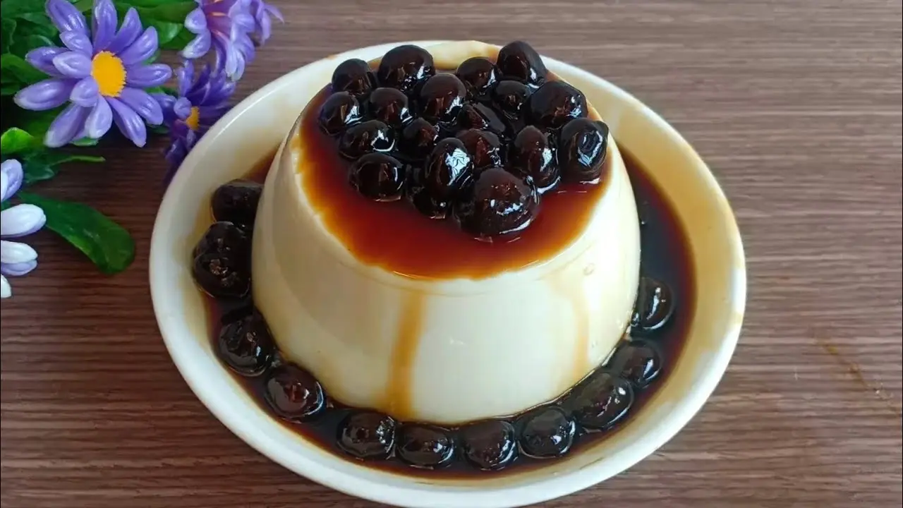 Hình ảnh Tàu hũ trân châu đường đen