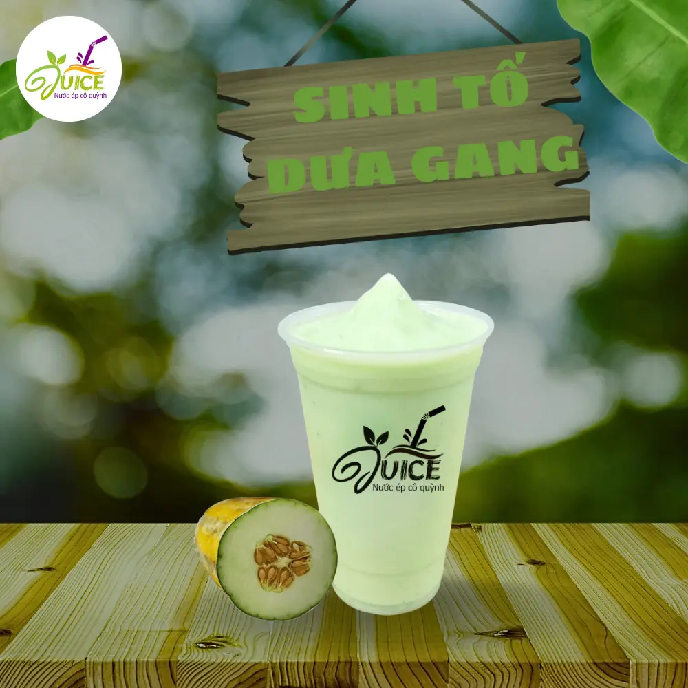 Hình ảnh Sinh Tố Dưa Gang
