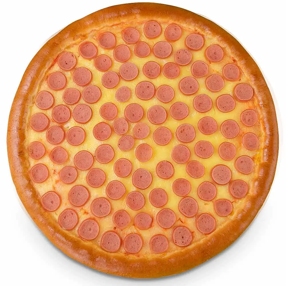 Hình ảnh P3R17 - pizza xúc xích đế truyền thống