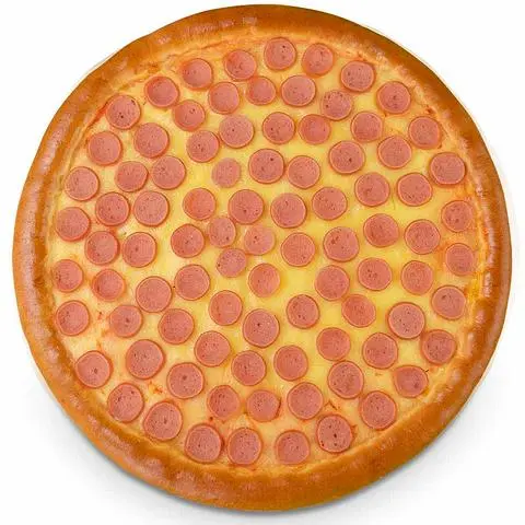 Hình ảnh P3R17 - pizza xúc xích đế truyền thống