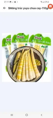 Hình ảnh •Măng YuYu Chua Cay[110gr]