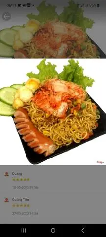 Hình ảnh combo tiết kiệm 1 mì indomi +nước coca