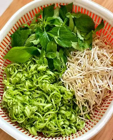 Hình ảnh rau giá thêm - nhỏ
