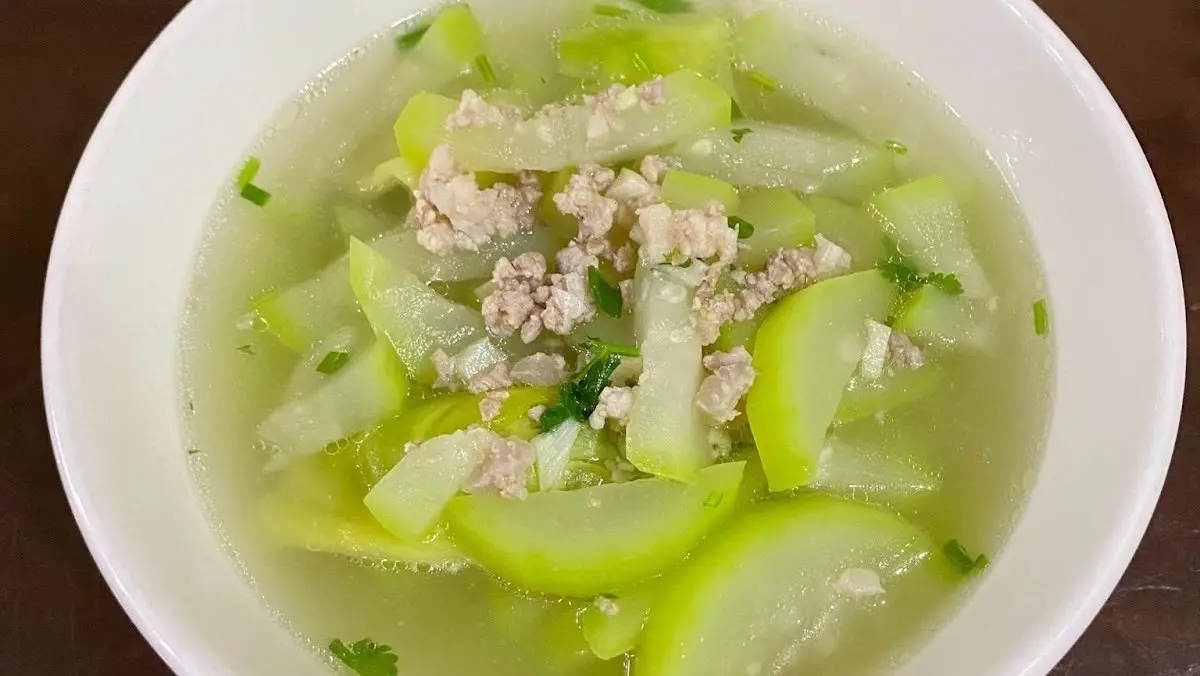 Hình ảnh Canh Bầu Thịt Bằm