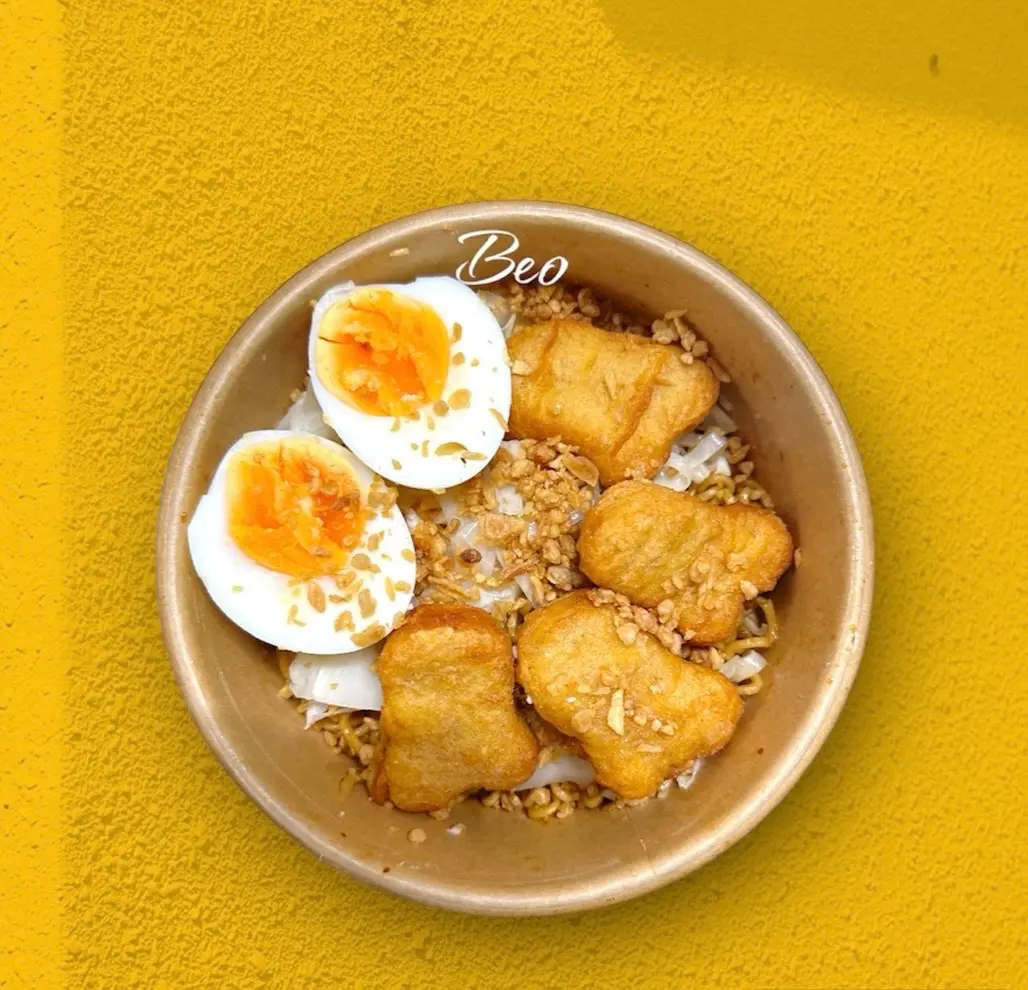 Hình ảnh Mì Trộn Gà Nugget Gấu