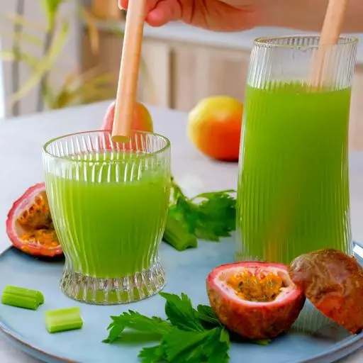 Hình ảnh Nước ép cần tây chanh dây