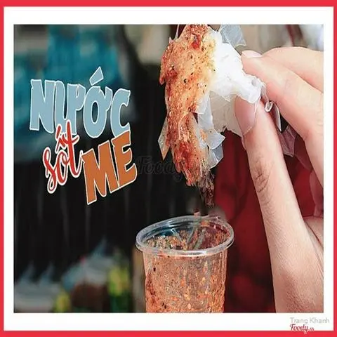 Hình ảnh Bánh tráng chấm me