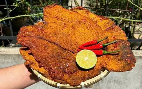 Hình ảnh Khô Bò Miếng Hồng Ngư- hũ 250G