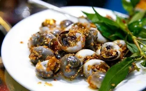 Hình ảnh Ốc mỡ rang muối